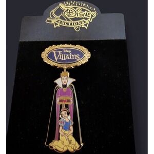 Disney Auctions Villains Evil Queen Snow White  LE 100 Spinner Pin